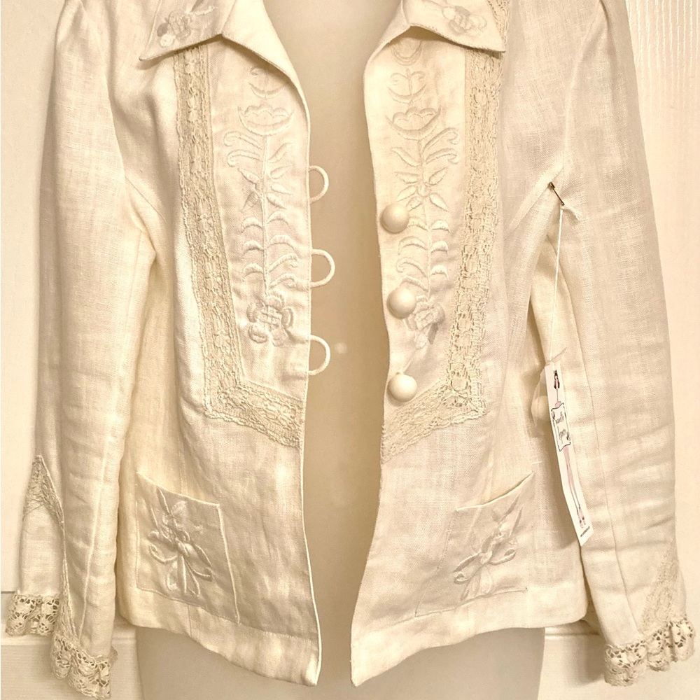 NWT Nanette Lapore Jacket Size 8 with Coordinating Tank Size Small